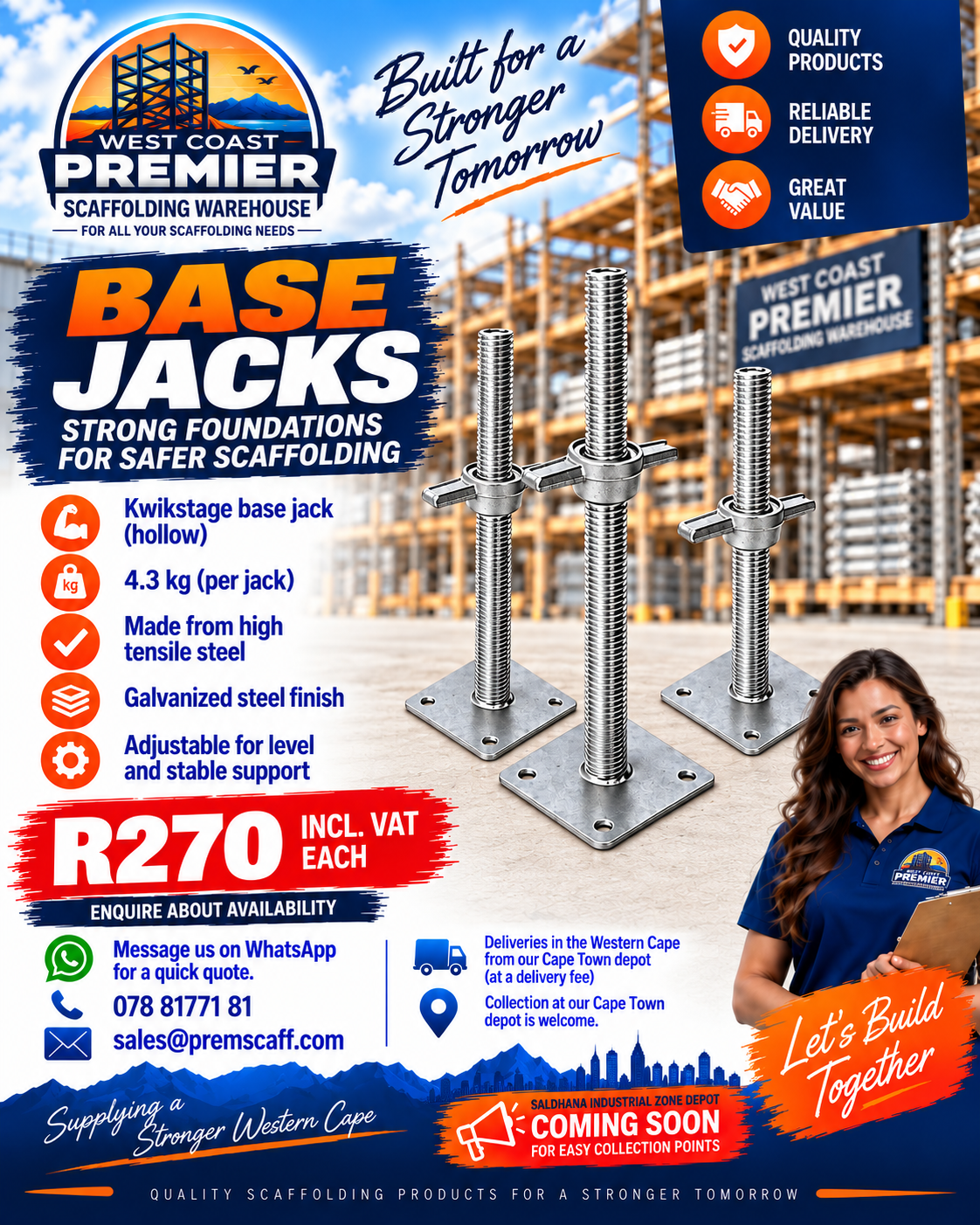 WC base jacks advertisement