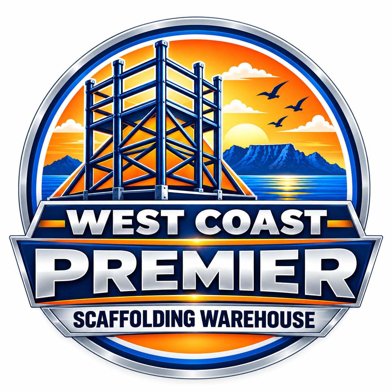 West Coast Premier Scaffolding logo